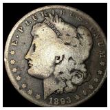 1893-CC Silver Morgan Dollar NICELY  CIRCULATED