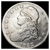 1832 Capped Bust Half Dollar CLOSELY  UNCIRCULATE