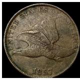1857 Flying Eagle Cent NEARLY UNCIRCULATED