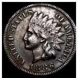 1886 Indian Head Cent CLOSELY UNCIRCULATED