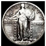1917-S Type 2 Standing Liberty Quarter NEARLY  UN