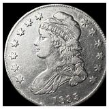 1835 Capped Bust Half Dollar CHOICE AU