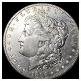 1896-S Silver Morgan Dollar ABOUT UNCIRCULATED