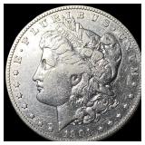 1901-S Silver Morgan Dollar ABOUT UNCIRCULATED