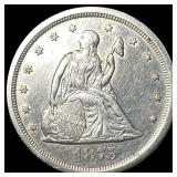 1875-S Silver Twenty Cents UNCIRCULATED