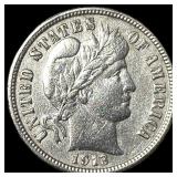 1913 Barber Dime ABOUT UNCIRCULATED