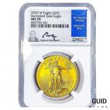 2025-W Gold $50 American Eagle 1oz NGC MS70