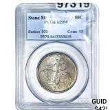 1925 Stone Mountain Half Dollar PCGS MS64