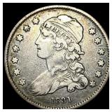 1831 Capped Bust Silver Quarter NEARLY UNCIRCULATE
