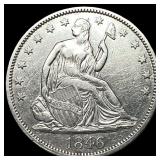 1846 Silver Half Dollar (Seated Liberty) HIGH GRAD