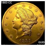 1883-CC $20 Gold Double Eagle UNCIRCULATED