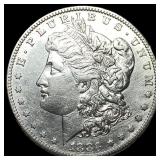 1883-S Silver Morgan Dollar ABOUT UNCIRCULATED