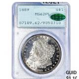 1889 Morgan Silver Dollar PCGS MS62 PL