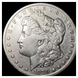 1879-S Silver Morgan Dollar NEARLY UNCIRCULATED