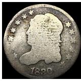 1830 Capped Bust Silver Half Dime NICELY CIRCULATE