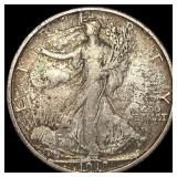 1918 Walking Liberty Half Dollar ABOUT UNCIRCULATE