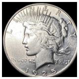 1925-S Silver Peace Dollar UNCIRCULATED