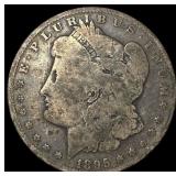 1895-O Silver Morgan Dollar LIGHTLY CIRCULATED