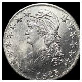 1825 Capped Bust Half Dollar UNCIRCULATED