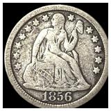 1856 Seated Liberty Dime LIGHTLY CIRCULATED