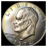 1974 Eisenhower Dollar GEM PROOF