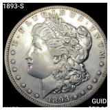 1893-S Morgan Silver Dollar CLOSELY UNCIRCULATED