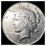 1934 Peace Silver Dollar UNCIRCULATED