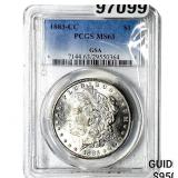 1883-CC Morgan Silver Dollar PCGS MS63