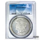 1898 Morgan Silver Dollar PCGS MS63