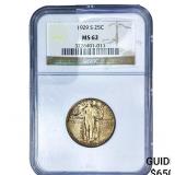 1929-S Standing Liberty Quarter NGC MS62