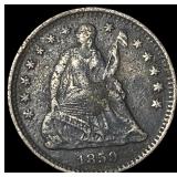 1859-O Silver Half Dime CLOSELY UNCIRCULATED