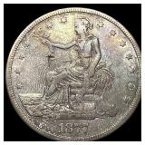 1877-S Silver Trade Dollar ABOUT UNCIRCULATED