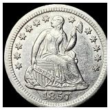 1857-O Silver Seated Liberty Half Dime  UNCIRCULA