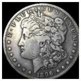 1896-S Silver Morgan Dollar LIGHTLY  CIRCULATED