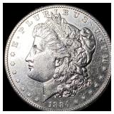 1884-S Silver Morgan Dollar CLOSELY UNCIRCULATED