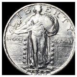 1929 Standing Liberty Silver Quarter CHOICE AU