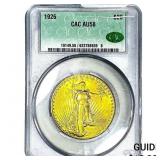 1926 $20 Gold Double Eagle CAC AU58