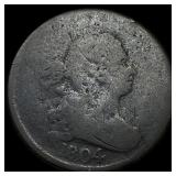 1804 Draped Bust Half Cent ABOUT UNCIRCULATED