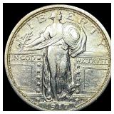 1917 Type 1 Standing Liberty Quarter CLOSELY  UNC