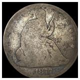1877 Seated Liberty Half Dollar NICELY CIRCULATED