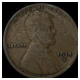 1914-D Lincoln Wheat Cent NEARLY UNCIRCULATED