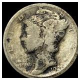 1923 Mercury Dime LIGHTLY CIRCULATED
