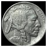 1918-S Buffalo Nickel CLOSELY UNCIRCULATED