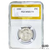1930 Standing Liberty Quarter PGA MS65 FH