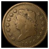 1814 Classic Head Large Cent ABOUT UNCIRCULATED