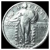 1926-S Silver Standing Liberty Quarter UNCIRCULATE