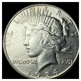 1924-S Silver Peace Dollar UNCIRCULATED