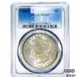 1884 Morgan Silver Dollar PCGS MS64