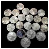 [22 Coins] 2004-2010 Silver Eagle