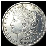 1880 Morgan Silver Dollar CLOSELY UNCIRCULATED
